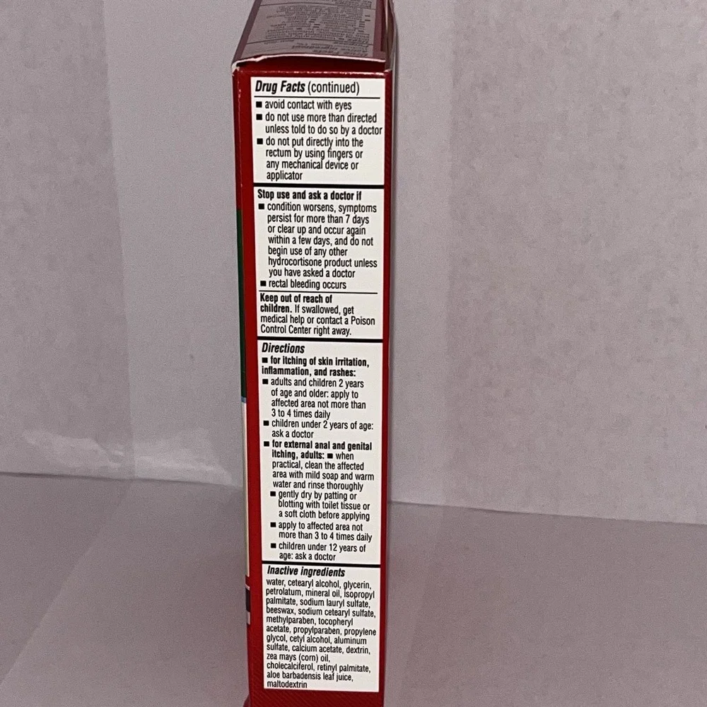 Cortizone-10 Ultra Soothing 1% Hydrocortisone Anti-Itch‎ Cream Max Strength 1oz